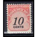 J97 10c Postage Due Average MNH KA1222
