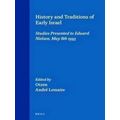 History and Traditions of Early Israel: Studies Presented to Eduard Nielsen May