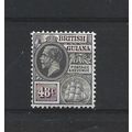 BritishGuiana.SG279 48c Black and Purple.Mounte...