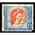 Africa Rhodesia & Nyasaland 1954 Queen Elizabet...