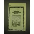 1902 Ivory Soap Ad - Washing ginghams and prints