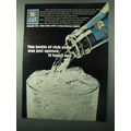 1971 Canada Dry Club Soda Ad - Was Just Opened
