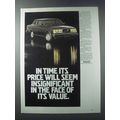 1981 Volvo Bertone Coupe Ad - Face of Its Value