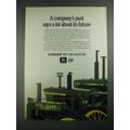 1987 John Deere Tractors Ad - Past Says a Lot About Future