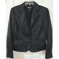NWT Style & Co Women's Dressy Black Floral Jacq...