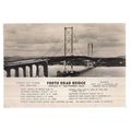 FORTH ROAD BRIDGE, EDINBURGH, SCOTLAND ..used p...