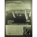 1962 American President Lines Ad - Sailing to the Orient May 23