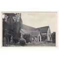 St Mary's Church Burpham Postcard West Sussex