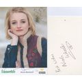 Nicola Blackstock 2x Hand Signed Emmerdale Farm...