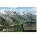 Chaine des Aravis France Postcard posted 1971 VGC