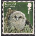 GB 2018 QE2 1st Owls ' Tawny Owl Chicks' Ex Fdc...