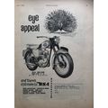 BSA 250 STAR EYE APPEAL 1959 VINTAGE MOTORCYCLE...