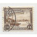 BERMUDA 1936 KG5 PICTORIAL RED HOLE PAGET 1/6d ...