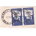 Australia 1954 WAGGA-WAGGA POSTMARK on Olympic ...