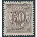 Sweden Facit 0035a/Scott 35, 30ö brown Ringtyp ...