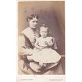 VICT. CDV PHOTO -MOTHER AND DAUGHTER BY EASTON ...