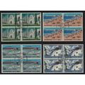 Cyprus Intl Tourist Year 4v Blocks of 4 1967 CT...