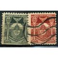1937 SG 522/523 - #3 fine used (o)
