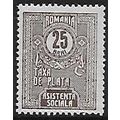 Zp Mi 17 (**): Postal Tax Postage Due: 25 b. br...