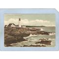 ME Portland Lighthouse Postcard Portland Head L...