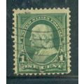 Used 279 1c Benjamin Franklin Barely Clears M04351