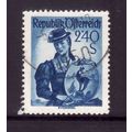 AUSTRIA 1948 PROV COSTUMES SG 1136 2s.40 BLUE F...