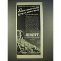 1940 Hewitt Conveyer Belts Ad - Sharp Edges Giv...