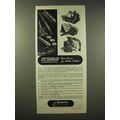 1945 Kennametal Carbide Ad - Research Basic Reason