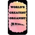 5025 World's Greatest Organist Organ Sign Magne...