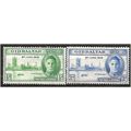 Gibraltar 1946 Victory Set SG132-133 Mounted Mi...
