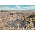 Roma Piazza S Pietro Italy Postcard 1981 used VGC