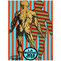 Movie Poster film LA NOCHE mas larga.Human body...