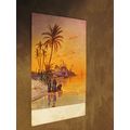 Early Aegypten series Postcard - River Nile sce...