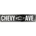 CHEVY AVE 24x5 Metal Street Sign chevrolet alum...