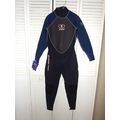 New Mens XS Ocean TEC 3/2 Black Navy Taped Tita...