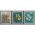 Definitive: 3 Values - New Zealand 1960 - FH - ...