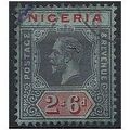 Nigeria 1925 SG27 2/6d Black & Red/Blue Fine Us...