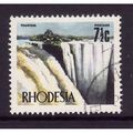 RHODESIA 1970 SG 443c 7 1/2c VICTORIA FALLS FIN...