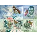 CENTRAL AFRICA 2012 SHEET MNH LEOPOLD SENGHOR B...