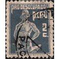 PERU, Pro desocupados Herrero, blue 1934, 2c