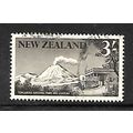 NEW ZEALAND 1960 3s BLACKISH BROWN TONGARIRO NA...