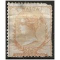 Malta 1861 SG2 1/2d Brown-Orange Cat £850.00 Mo...