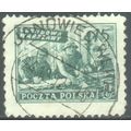 Poland 1950 - SG695 - 15g green - Workers - used 2