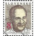 SLOVAKIA, Alexander Dubcek, brown 1993, 8koruna