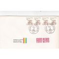 United States 1988 Caretta strip of 4 FDC Honol...