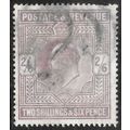 1902 King Edward VII 2/6d purple Used C5