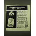 1970 Bacardi Rum Ad - Fun City Singles Outclass