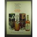 1974 Walker's DeLuxe Bourbon Ad - Many Famous E...