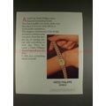 1987 Patek Philippe Watch Ad - Goes Beyond Hours!!
