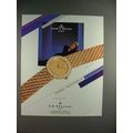 1988 Baume & Mercier Watch Ad - Obviously!